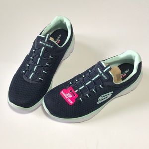 skechers summits mesh bungee lace trainers